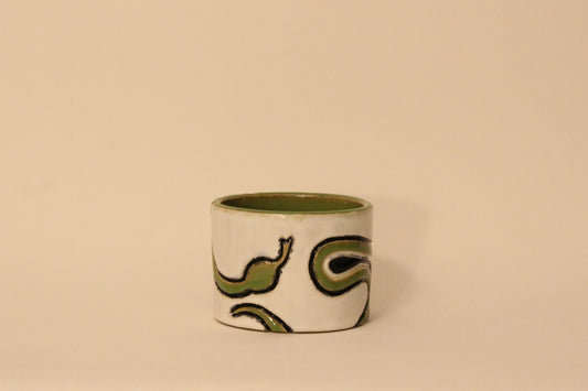 green snake cup