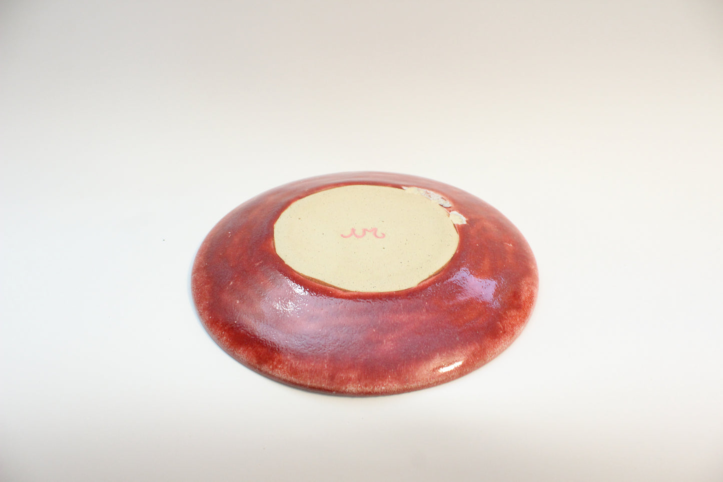 pink plate