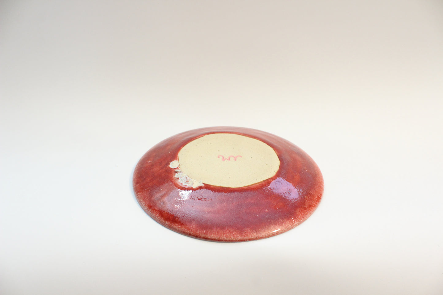 pink plate